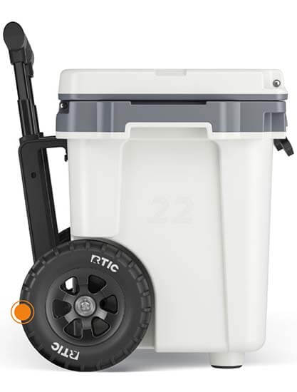 22 QT Ultra-Light Wheeled Cooler