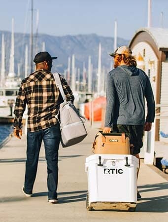 45 QT Ultra-Tough Wheeled Cooler