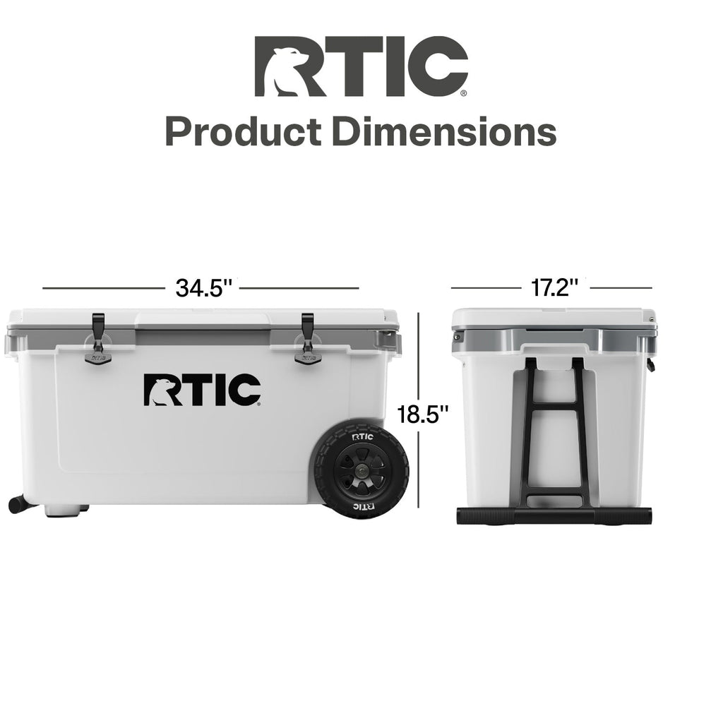 72 QT Ultra-Light Wheeled Cooler